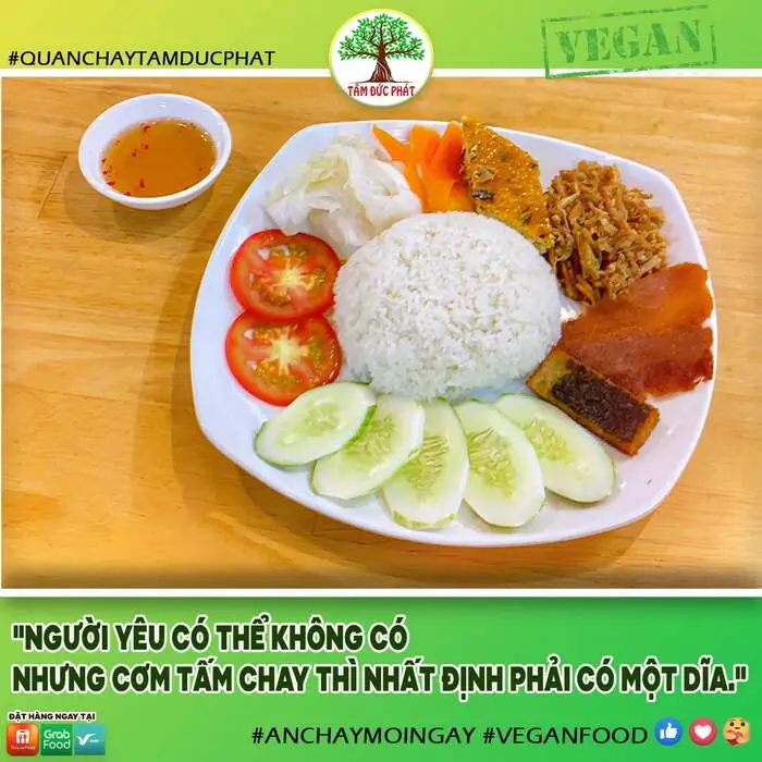 CƠM TẤM CHAY – HƯƠNG VỊ DÂN DÃ, ĐẬM ĐÀ KHÓ QUÊN
